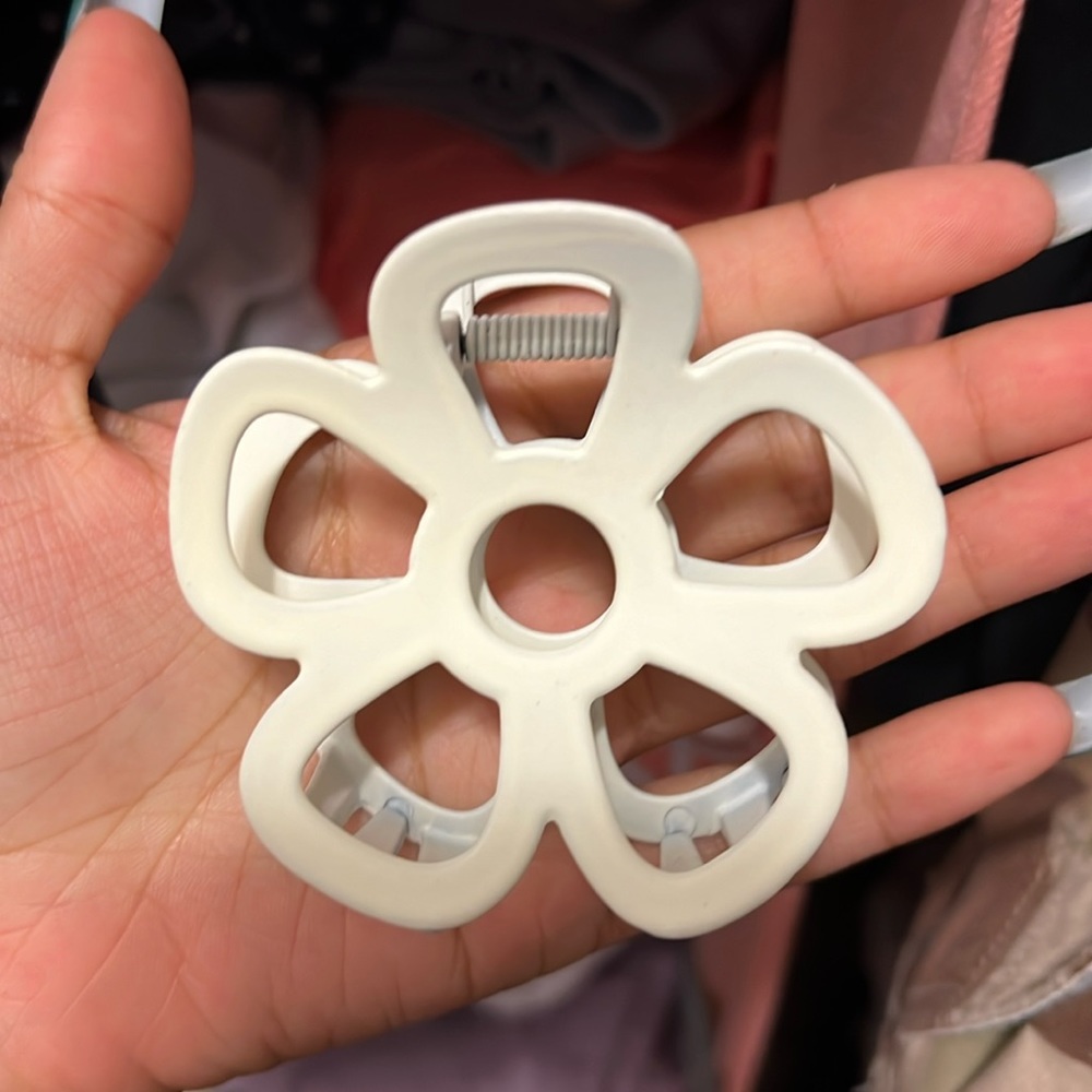 cute flower hairclip